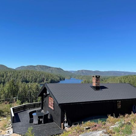 Utsikten - Cabin With A Great View Drangedal Exterior foto