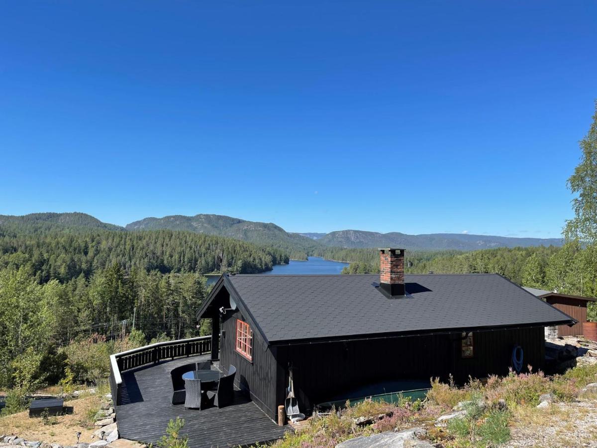 Utsikten - Cabin With A Great View Drangedal Exterior foto